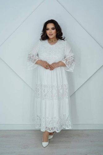 Повседневное платье FASHION белый