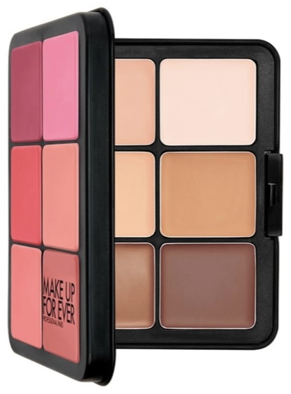 Make Up For Ever HD Skin Face Essentials Palette румяна, бронзер, скульптор, набор для контуринга Harmony 2 (Medium)