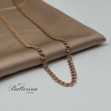 Ballerina Jewelry 019120 длина 55 см, вес 4.7 г золото, плетение лав