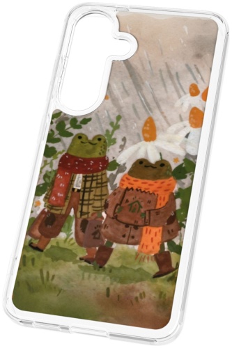 Чехол Mcover для Samsung Galaxy S24 рисунок