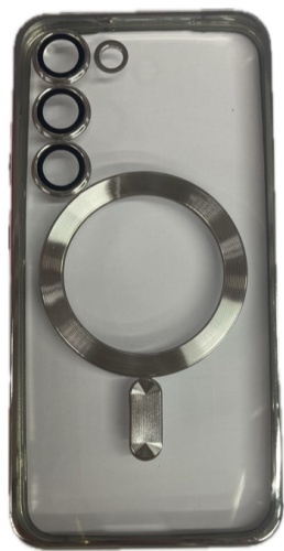 Чехол msin для Samsung Galaxy S23 серебристый