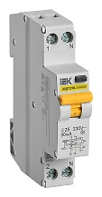 Дифференциальный автомат IEK C 25 30 мА класс AC