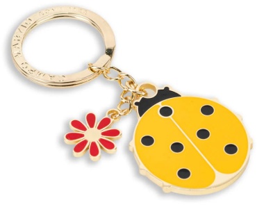 Брелок Campo Marzio KEYCHAIN LADYBUG GOLDEN YELLOW 4,5х4х0,5 см металл 1 шт