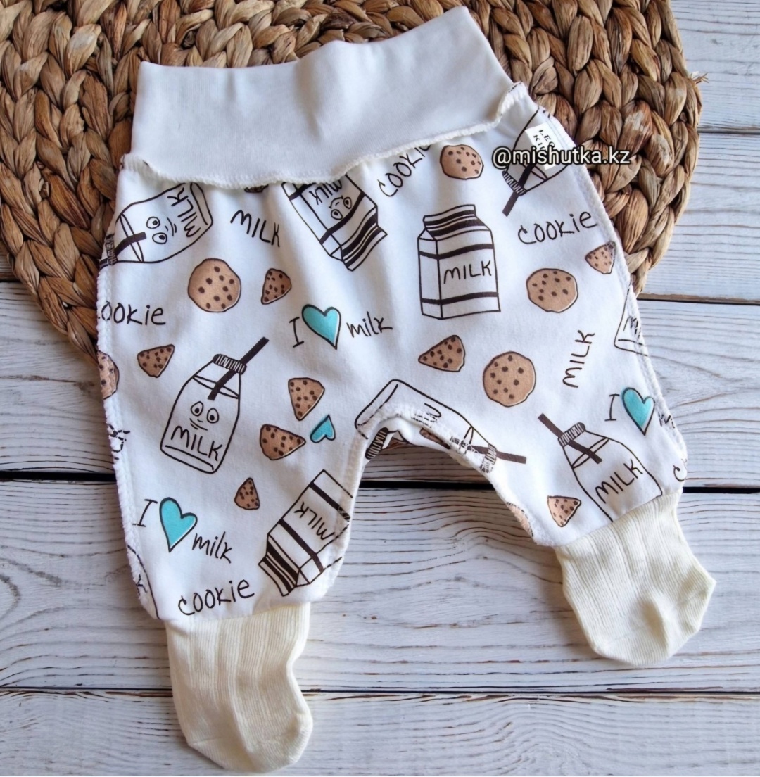 Ползунки LeoRi KIDS коричневый, белый