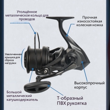 Безынерционная Высококачественная рыболовная катушка