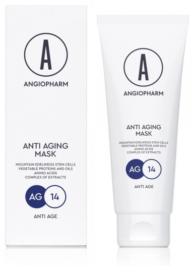 Маска для лица ANGIOPHARM крем Anti-Aging 75 мл