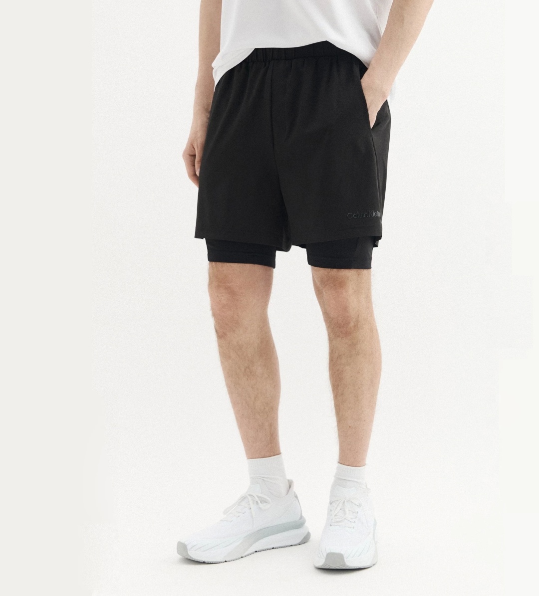 Спортивные шорты Calvin Klein черный