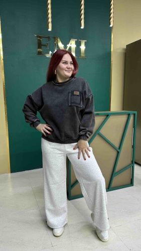 Спортивные брюки FASHION светло-серый