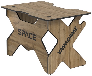 Стол компьютерный VMMGAME SPACE, 120х80x77 см, светло-коричневый
