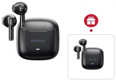 Наушники Philips TAT1420 черный + подарок