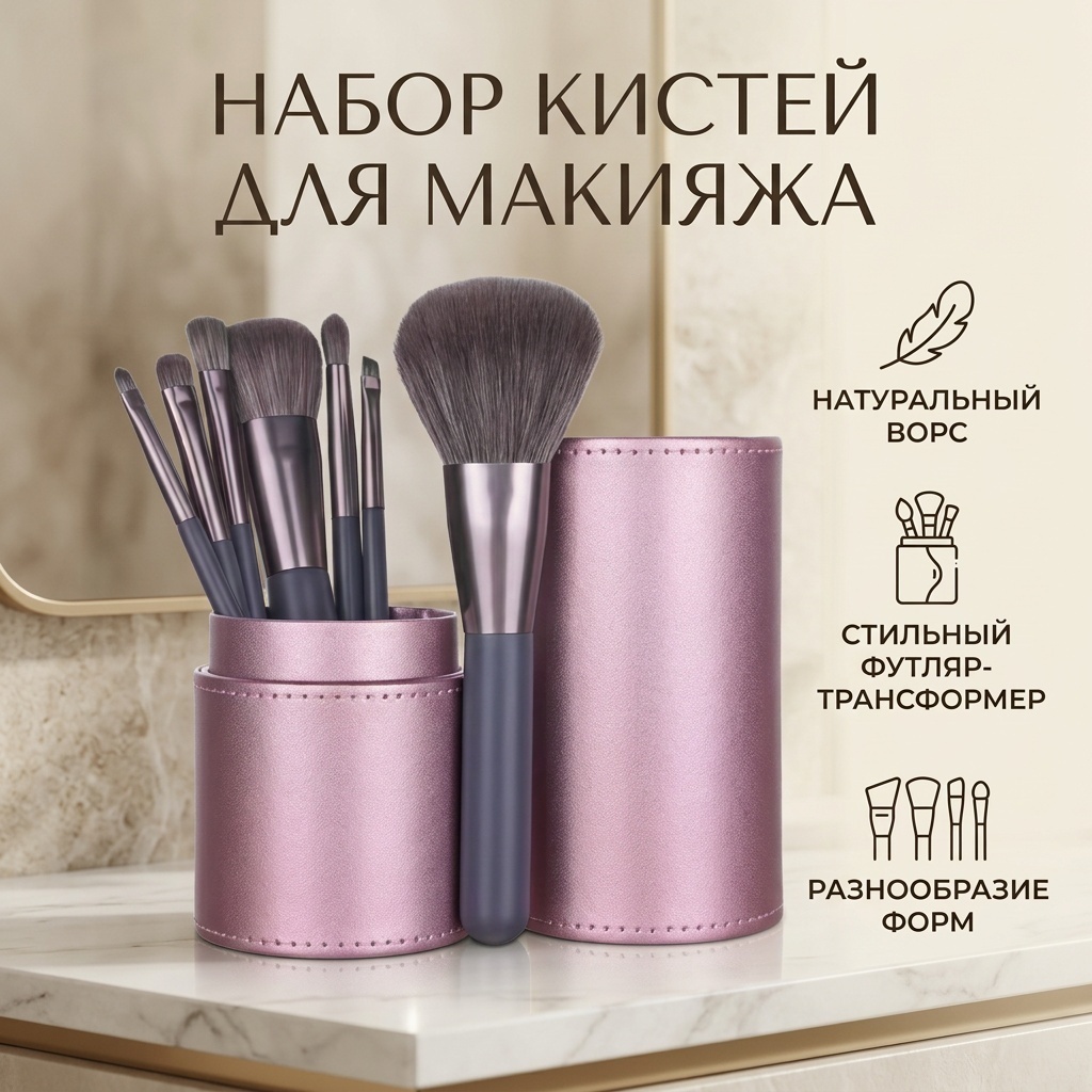 Набор кистей для макияжа 696220 7