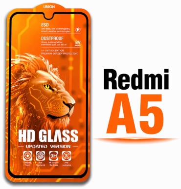 Стекло Union для Xiaomi Redmi A5 1234567 черный