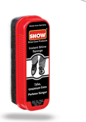 SHOW губка черный, Instan Shine Sponge/SC4002-01