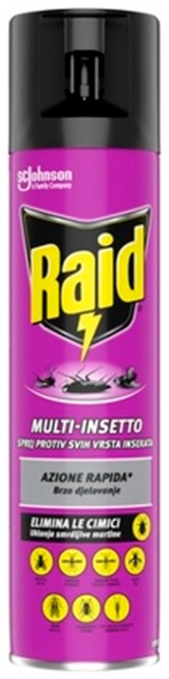 Аэрозоль RAID Multi-Insetto 400 мл