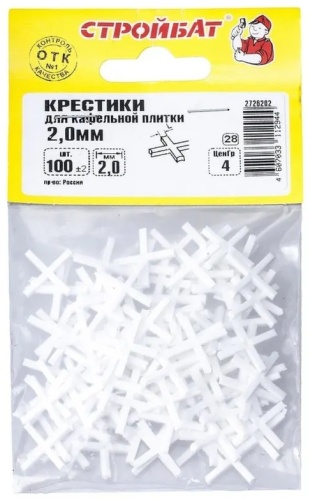 СТРОЙБАТ крестик 014771-364170 100 шт.