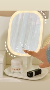 Зеркало настольное косметическое 112613049 19*14 размер зеркала, 29*19 размер конструкции