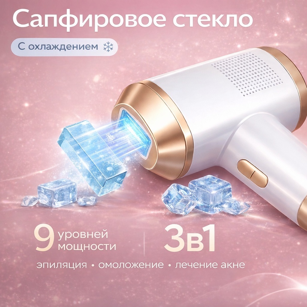 Arbeee фотоэпилятор Remelle Sapphire PRO