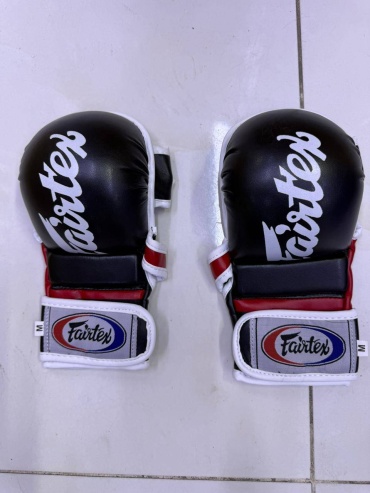Fairtex Черепахи перчатки черный XL