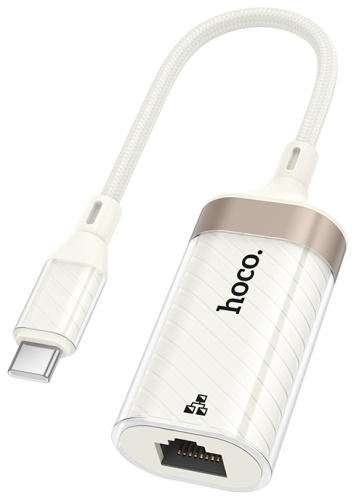 Переходник Hoco USB Type-C - RJ-45 0.145 м UA41B