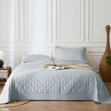 Покрывало с наволочками Textile Home Vogue 250х230 см, тенсель, мультиколор