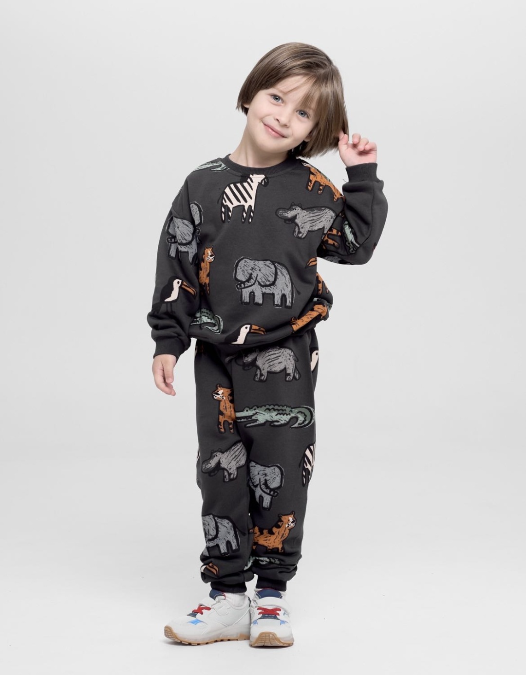 Спортивный костюм Hive kids Король Лев мультиколор, графит