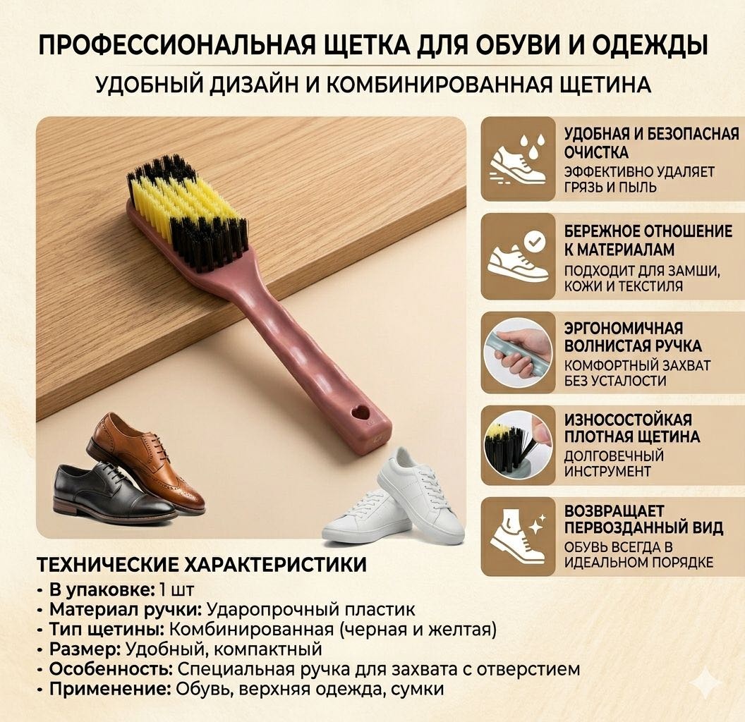 Щетка Sh03 мультиколор