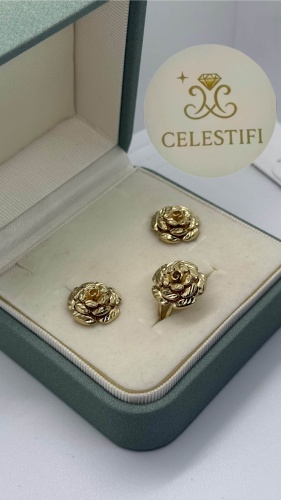 Celestifi 92038 вес 8.89 г золото, без вставок