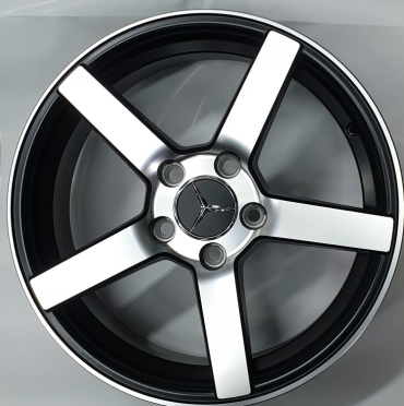 Vossen cvv3 7x16/5x112 D66.6 ET35 4 диска черный, серебристый