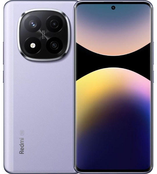 Смартфон Redmi Note 14 Pro+ 5G 8 ГБ/256 ГБ светло-фиолетовый
