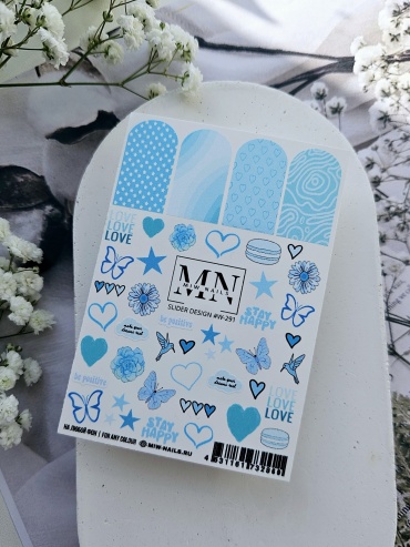 Miw Nails слайдеры W 291 1 шт