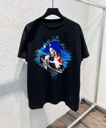 Футболка Соник Sonic TMH_TREND.KZ черный