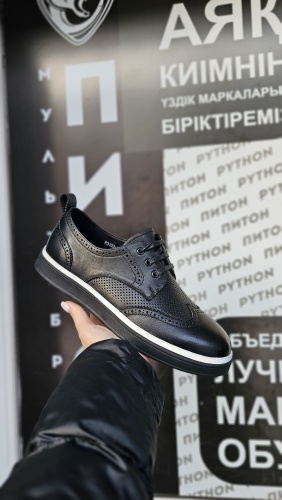Полуботинки БТС ПИТОН черный
