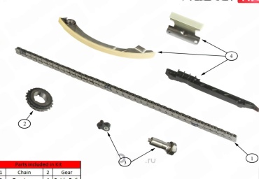 Master Kit цепной комплект 77B0099FK