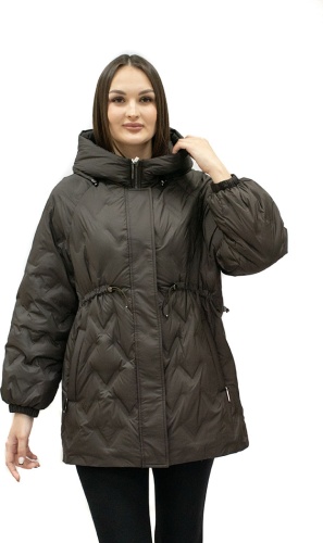Демисезонная куртка SF Collection коричневый