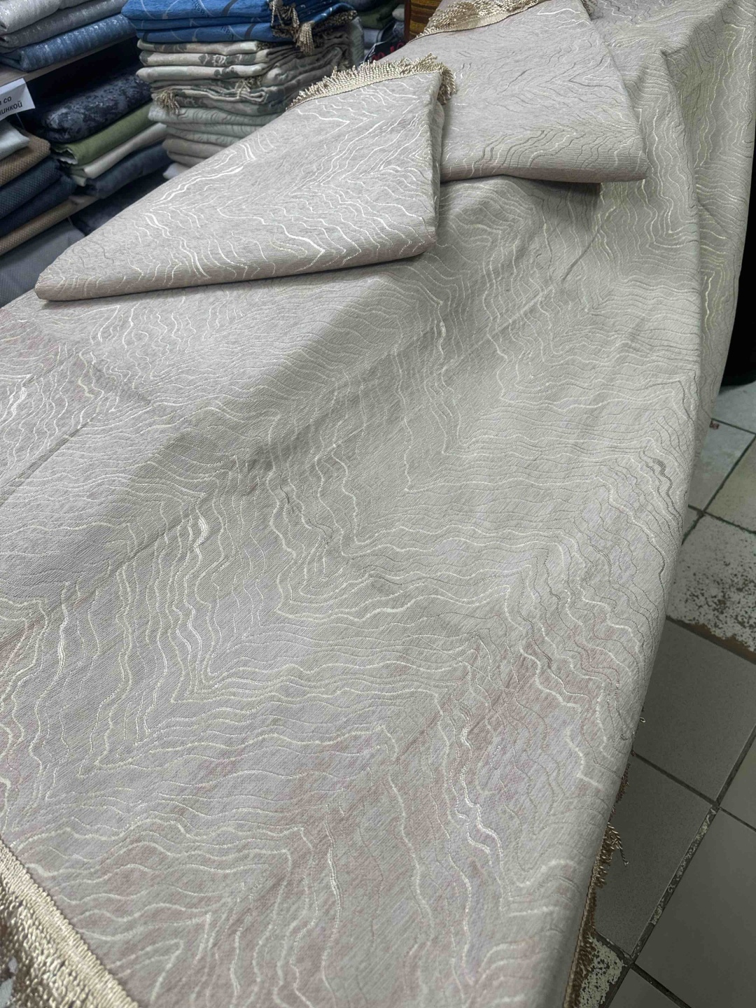 Дивандек для дивана 30325366_388724523 бежевый 280/180 230/180 180/180