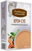 Деревенские лакомства Крем-суп с антарктическим крилем 35 г 4 шт