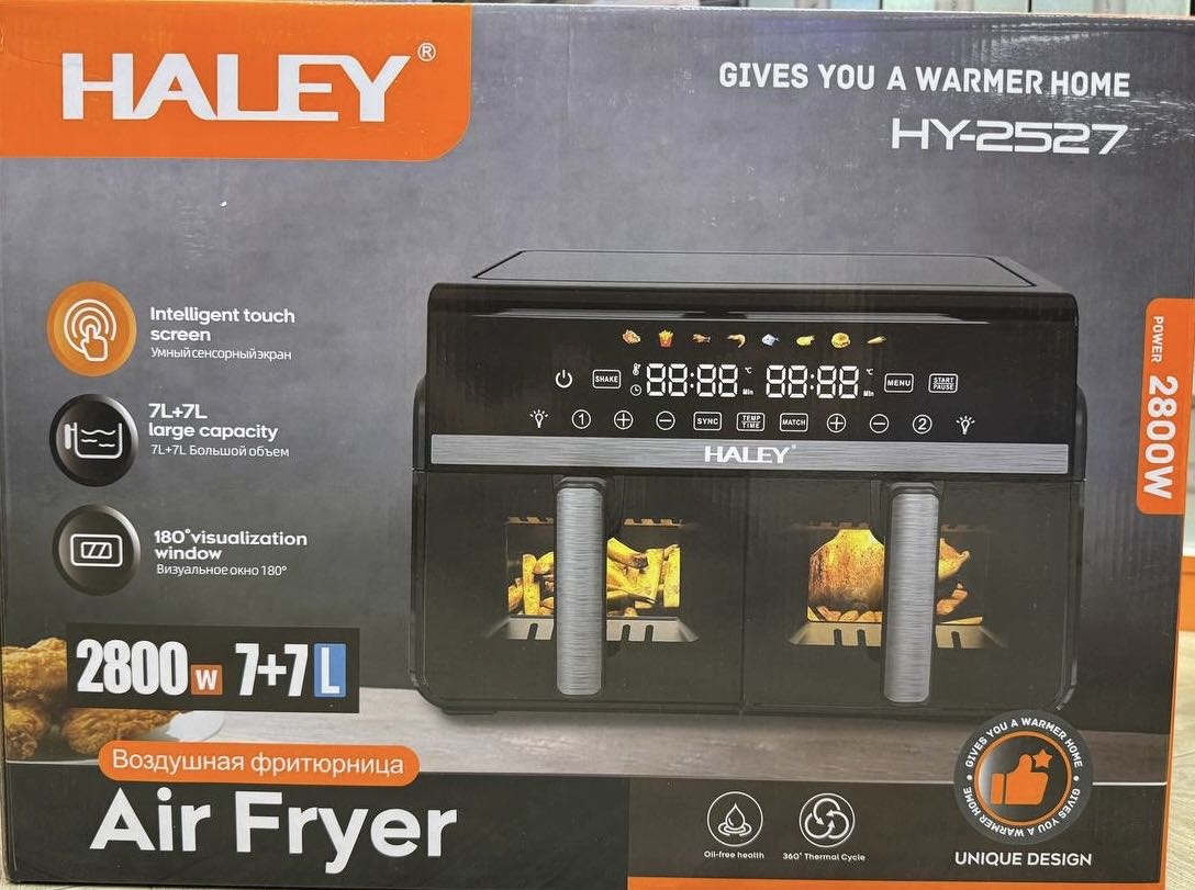 Аэрогриль Haley HY-2527 14 л черный