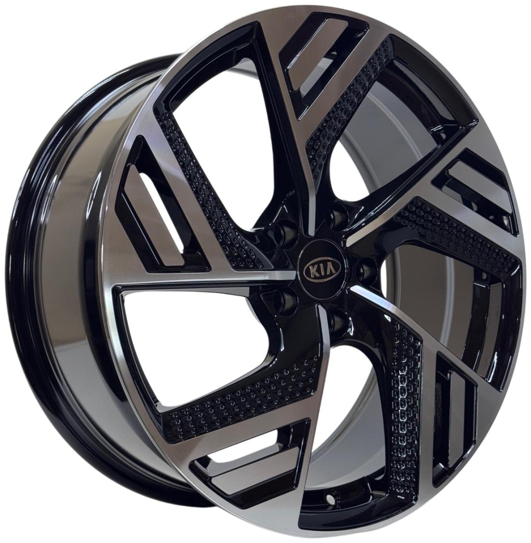 Wheels 1127DD 8x19/5x114.3 D67.1 ET42 4 диска черный, хром