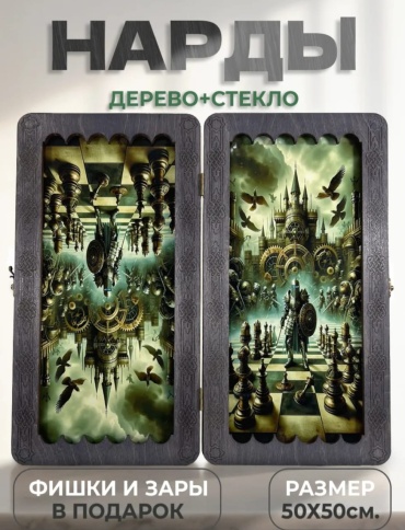 Нарды No Name дерево 50 см