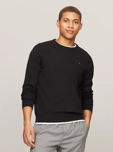 Пуловер Tommy Hilfiger черный