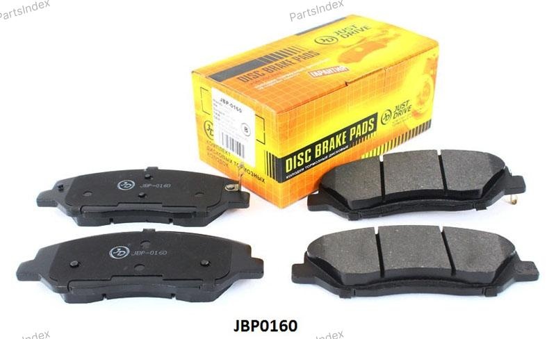 JD Колодки Тормозные Дисковые JBP0160
