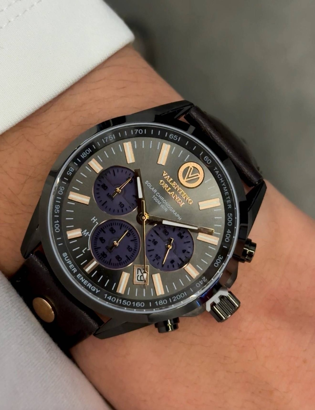 Кварцевые Valentino Orlandi 1956.N6795 нержавеющая сталь