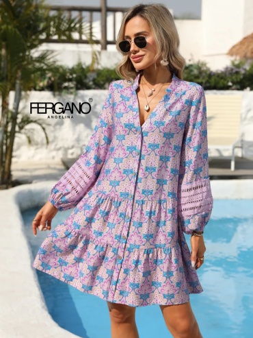 Туника Fergano Angelina фиолетовый
