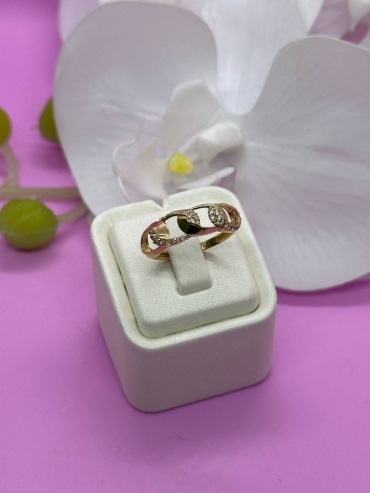 SAR JEWELRY tohsa-1003_17 размер 17 вес 1.84 г золото, без вставок