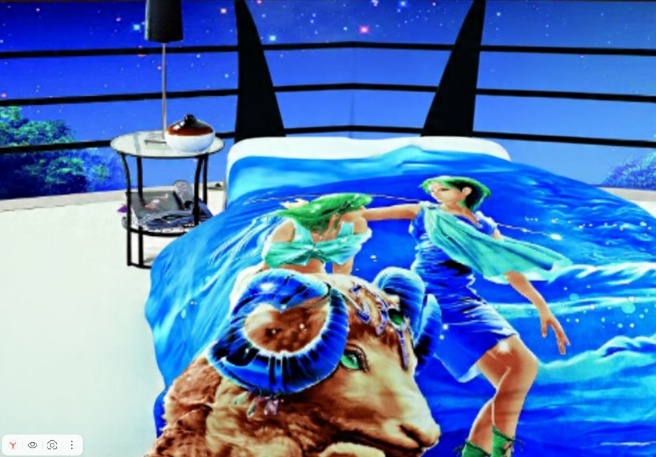 Пододеяльник Shining Star полутораспальный Звезды Зодиака "Овен" 160x210 мультиколор
