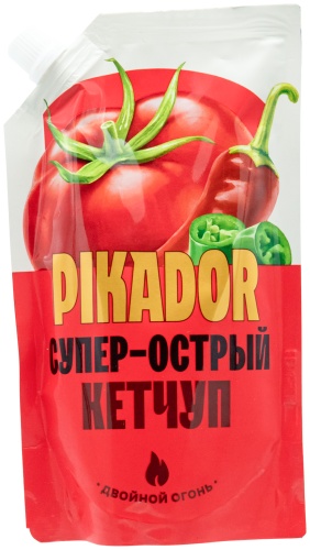 Pikador кетчуп супер острый Двойной огонь 300 г