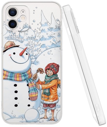 Чехол Mcover для Apple iPhone 12 рисунок