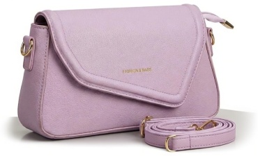 Сумка кросс-боди Fashion&Bags экокожа сиреневый
