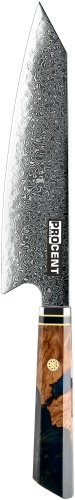 Нож поварской Procent, лезвие: дамасская сталь 1 шт
