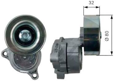 Gates ролик натяжной T38489